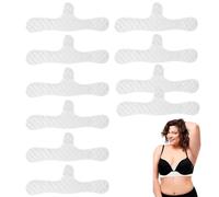 ETUCYNG Lot de 10 doublures de soutien-gorge en coton, anti-transpiration sous les seins, réutilisables, anti-humidité, pour sous-seins, ventre, post-partum, temps chaud, b, Refer to description