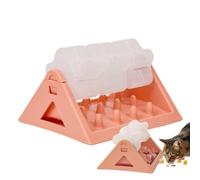 ETUCYNG Mangeoire de puzzle pour chiens | Distribution de friandises puzzle jouets d'entraînement interactif, alimentation lente réglable, jouets rotatifs pour animaux de compagnie