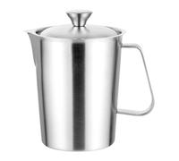 ETUCYNG Mousseur À Lait 2L Pot À Lait Avec Marques De Mesure Et Bec Verseur Précis Pour Création De Latte Art Cappuccino Et Parfait Pour Usage Domestique Cafés Et Restaurants