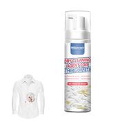 ETUCYNG Nettoyant mousse 200 ml détachant à sec pour nettoyer les taches sèches Agent de nettoyage effaçable Spray détachant mousse puissant pour tissus imperméables pré-lavage