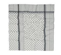 ETUCYNG Palestine, écharpe palestinienne longue, bandana palestinien, écharpe palestinienne en mousseline de soie, tour de tête du désert, écharpe arabe pour l'extérieur