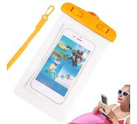 ETUCYNG Pochette Étanche pour Téléphone - Sacoche pour Smartphone de Cyclisme - Pochette Transparente Tactile avec Dragonne pour Rafting, Kayak, Pêche, Navigation, Plongée avec Tuba, Camping et