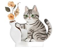 ETUCYNG Pot à Moustaches de Chat,Décor mural magnétique | Aimant Commémoratif pour Chat - pour Salle de uisine, Bureau, Box de Bureau, Placards, Tableau Blanc, Carte, Notes