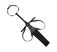 ETUCYNG Protection de queue de chien réglable en tissu Oxford noir pour soigner les blessures et la guérison