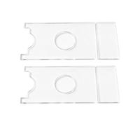 ETUCYNG Protège-Mur pour Meubles, Transparent Reglable Anti-Derapant,Espaceur De Mur sous Canape Bloqueur | pour Tête De Lit Lit Armoire Table Maison Hôtel Commercial Dortoir