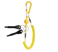 ETUCYNG Rétracteur pour Épuisette De Pêche À La Mouche - Laisse pour Canne À Pêche | Laisse Rétractable à Libération Rapide Antidérapante Usage en Rivière Lac Mer Glace