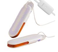 ETUCYNG Séchoir à Chaussures - Séchoir Portable pour Voyage - Équipement Élimination Odeurs Maison avec Minuterie pour Voyage Extérieur Football Hockey Snowboard Escalade Maison