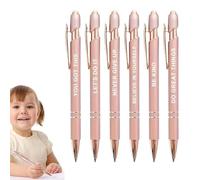 ETUCYNG Stylo à bille noir, stylo à bille à encre noire, stylo à bille rétractable polyvalent, stylos lisses pour écrire - Stylos à bille portables, stylos lisses pour l'école à la maison, dans