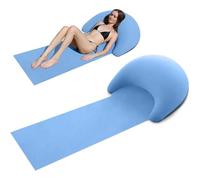 ETUCYNG Tapis de plage d'extérieur | Tapis pliable avec oreiller pour les déplacements - Accessoire de voyage portable pour la détente, les loisirs, le parc, le camping, la randonnée, près de l'eau