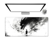 ETUCYNG Tapis de Souris Grand Format pour Bureau - Matériau Doux Grand Modèle | Support Bureau Portable Design Élégant Accessoires Gaming et Bureau pour Ados/Famille/Amis