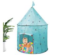 ETUCYNG Tente sensorielle pour enfant, tente d'angle sensorielle apaisante avec 25 balles, amusant de jouer aux couleurs riches, tente sensorielle motif étoile pour les en intérieur pour
