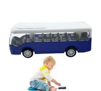 ETUCYNG Tirez en arrière Le Bus Scolaire, retirez Le Jouet de Bus | Tire Le véhicule - Bus d'inertie en métal de Retrait pour de 3 à 5 Ans bébés et