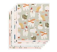 ETUCYNG Torchons de Séchage pour Vaisselle - Lavettes de Ménage Absorbantes et Lavables,Lot de 6 Pièces pour Nettoyage Plans de Travail Ustensiles Vaisselle Équipements Maison Restaurant Salle de Bain