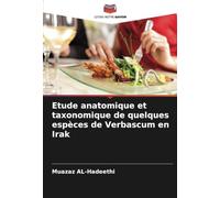 Etude anatomique et taxonomique de quelques espèces de Verbascum en Irak