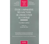 Etude comparative des sanctions de l'inexécution du contrat