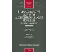Etude Comparative Des Ventes Aux Enchères Publiques Mobilières (France Et Angleterre)