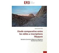 Etude Comparative Entre Les Stèles A Inscriptions Libyques