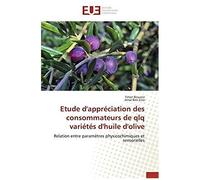 Etude D'appréciation Des Consommateurs De Qlq Variétés D'huile D'olive
