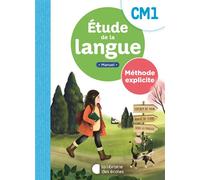 Etude de la langue CM1 - Méthode explicite - manuel - Sandrine Ferré-Clochard - Librairie Des Ecoles - broché - Scolaire / Universitaire