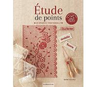 Etude de points en broderie traditionnelle