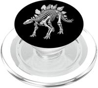 Étude des fossiles de Dinosaures du Jurassique du Stegosaurus Squelette PopSockets PopGrip pour MagSafe