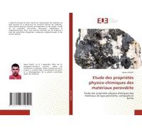 Etude Des Propriétés Physico-Chimiques Des Matériaux Perovskite