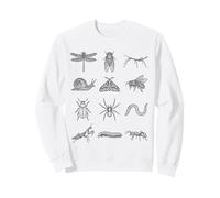 Étude détaillée des Formes Naturelles des espèces d'insectes entomologiques Sweatshirt