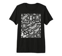 Étude détaillée des Formes Naturelles des espèces d'insectes entomologiques T-Shirt Haut de Gamme