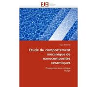 Etude du comportement mécanique de nanocomposites céramiques - Rajaa BENZAID - Universitaires Europeennes - broché - Etude