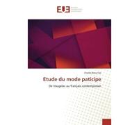 Etude du mode paticipe - Charles Bony Yao - Universitaires Europeennes - broché - Livre