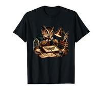 Étude d'un spécimen de Papillon naturaliste Curious Hibou T-Shirt