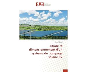 Etude et dimensionnement d'un système de pompage solaire PV