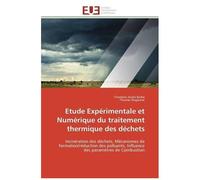 Etude Expérimentale Et Numérique Du Traitement Thermique Des Déchets - Incinération Des Déchets, Mécanismes De Formation/Réduction Des Polluants, Influence Des Paramètres De Combustion