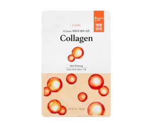 Etude House 0.2 Masque à air thérapeutique 10 feuilles (collagène) (21AD) | Feuille de masque hypoallergénique avec protection de la peau et effet raffermissant doux