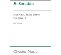 Etude In C Sharp Minor Op. 2/1 (Piano) / Recueil