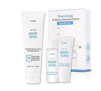 ETUDE Soonjung Lot de 2 crèmes Intense Barrier - 2 crèmes intensives Barrier de 2,02 oz + pH 5,5 - Toner relief 0,85 ml - Nettoyant mousse 0,68 Fl.oz - Crème hydratante pour la peau à l'huile et à