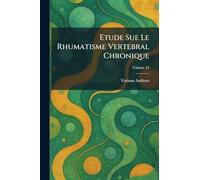 Etude Sue Le Rhumatisme Vertebral Chronique