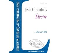 Etude Sur Electre, Jean Giraudoux