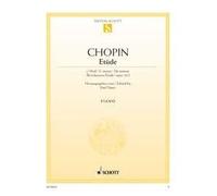 Partitions classique SCHOTT CHOPIN FREDERIC - ETUDE C MINOR OP. 10/12 - PIANO Piano
