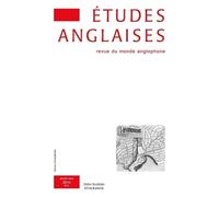 Études anglaises - N°1/2014 Année 2014 - Alexis Tadié - Didier-Erudition - broché - Revue