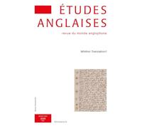 Études anglaises - N°1/2026: Whither Translation ?