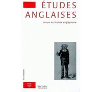 Études anglaises - N°2/2006 Année 2006 - Alexis Tadié - Didier-Erudition - broché - Revue