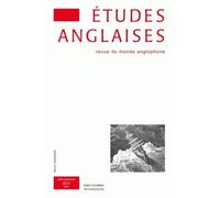 Études anglaises - N°3/2011 Année 2011 - Alexis Tadié - Didier-Erudition - broché - Revue