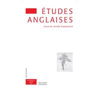 Études anglaises - N°3/2016 Année 2016 - Alexis Tadié - Didier-Erudition - broché - Revue