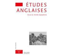 Études anglaises - N°3/2017 Année 2017 - Alexis Tadié - Didier-Erudition - broché - Revue