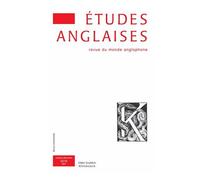Etudes Anglaises N° 69/4, 2016