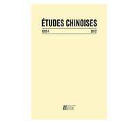 Etudes Chinoises N° 31/1 2012