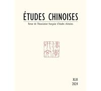 Études chinoises n°XLIII
