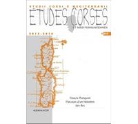 Etudes Corses n° 80-81 : Francis Pomponi, parcours d'un historien des îles