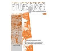Études corses n°86-87 Collectif (Auteur)